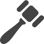Gavel SVG Icon